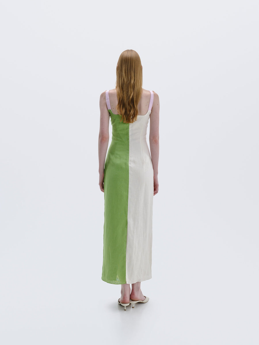 cala de la cruz green dress Gaia Dress main image 1
