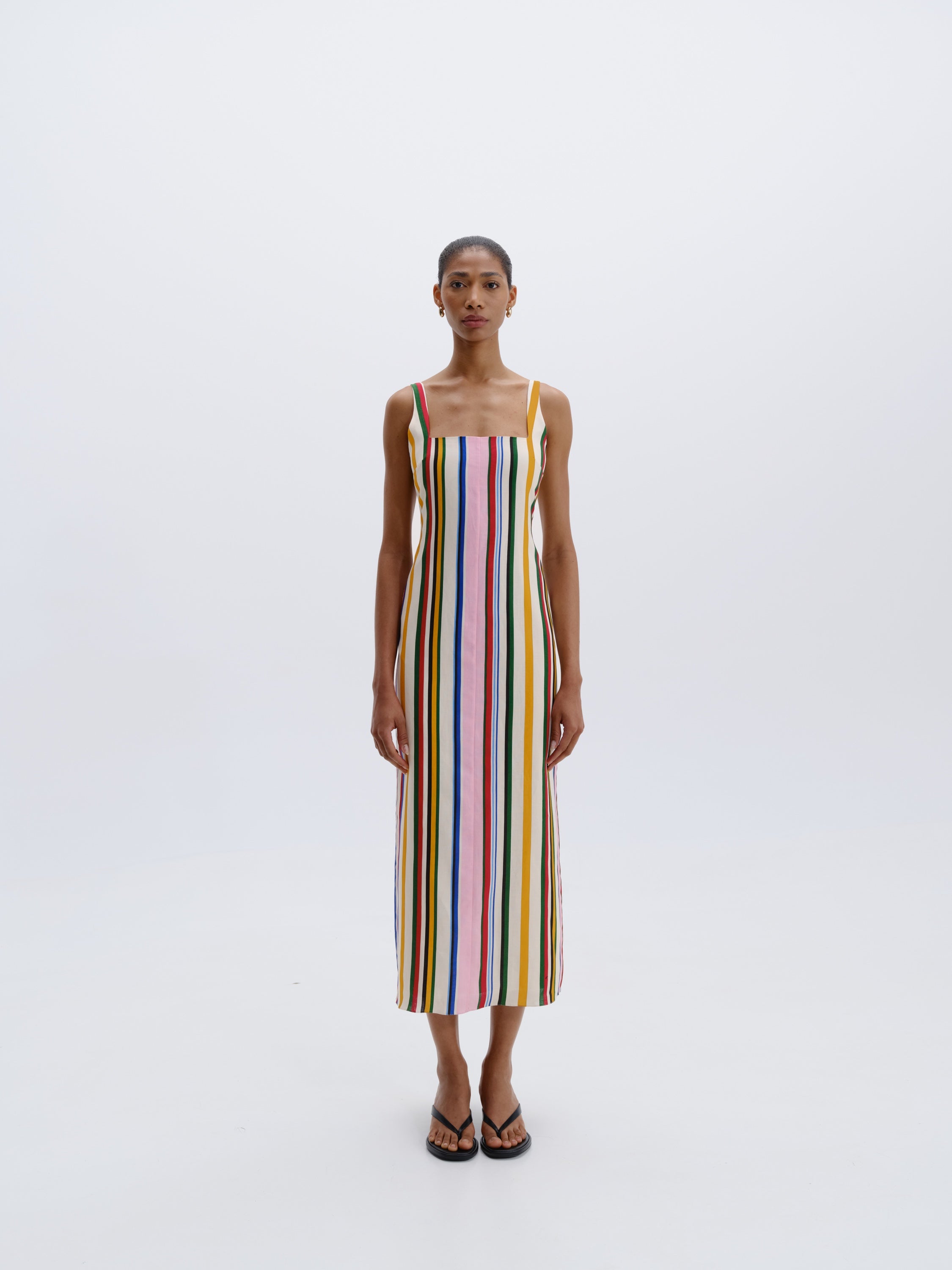 cala de la cruz linen dress Cala de la Cruz Paloma Dress
