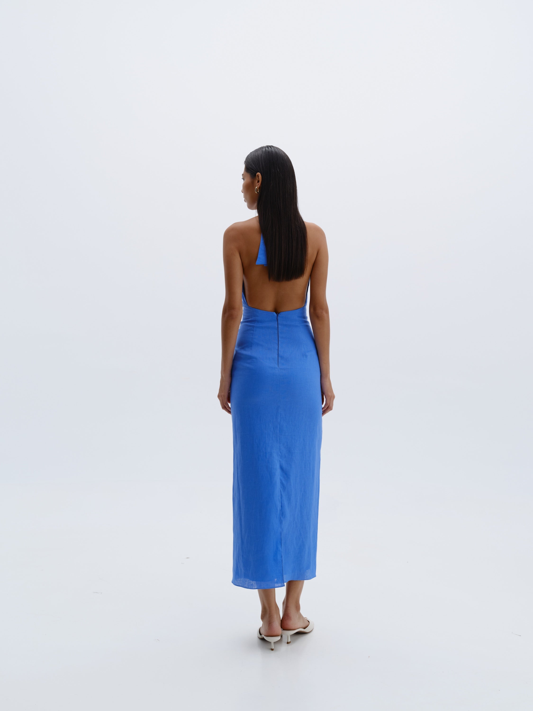 cala de la cruz ornella ruched jersey maxi dress Ornella Strapless Tube Dress